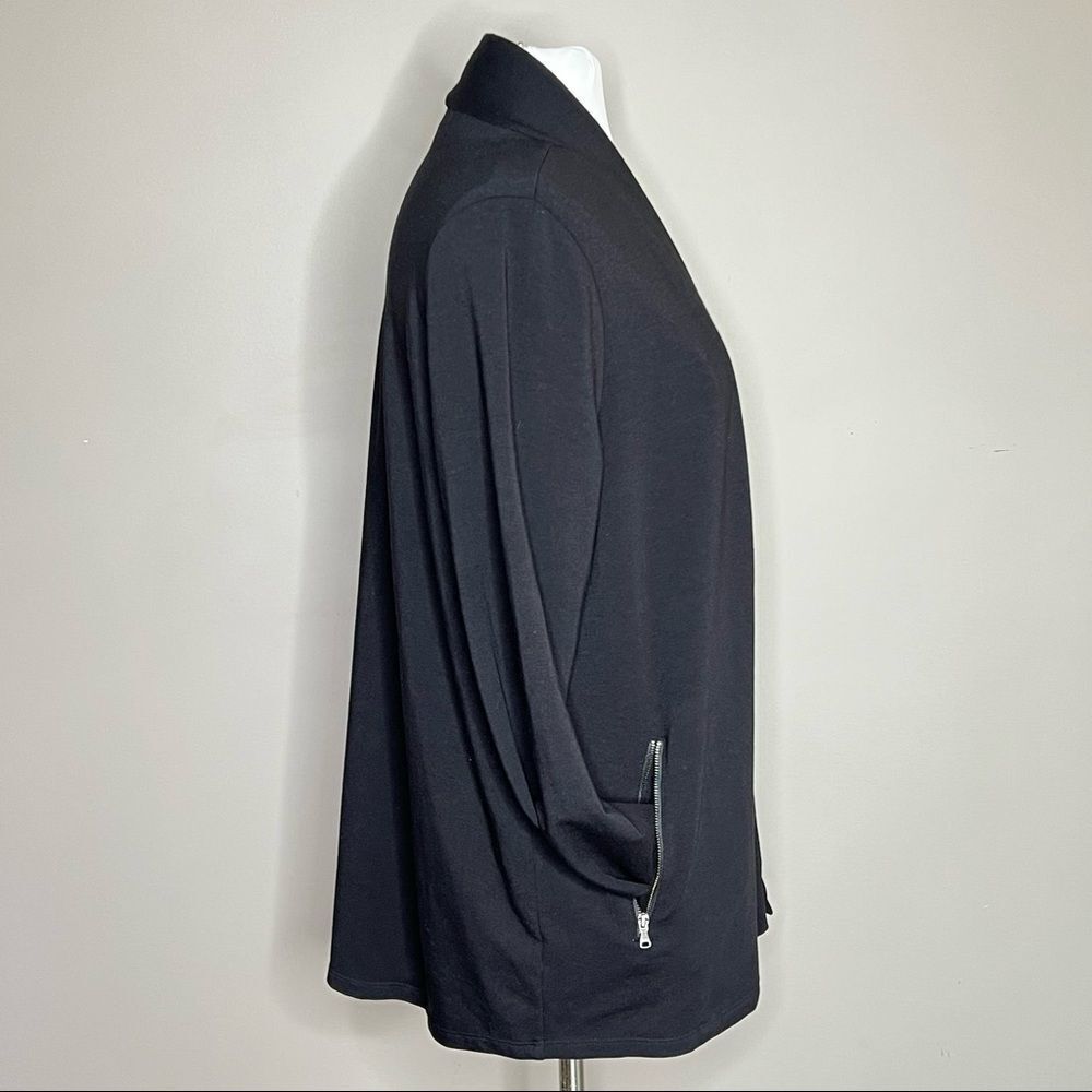 Talbots Micro Modal Stretch Open Front Cardigan S… - image 4